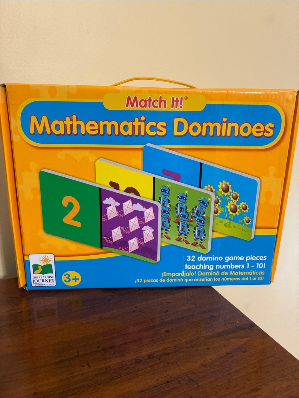 Learning Journey - MATHEMATICS DOMINOES Match It! (Age 3+)